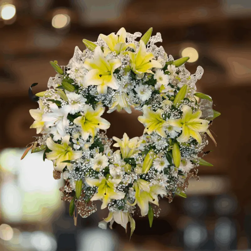 Corona de flores fúnebre, Personnel
